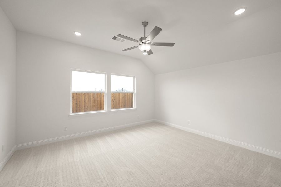 Spacious, unfurnished interior of a new home in Timberbrook, Justin (Image 20). Spacious, unfurnished interior of a new home in Timberbrook, Justin (Image 20).