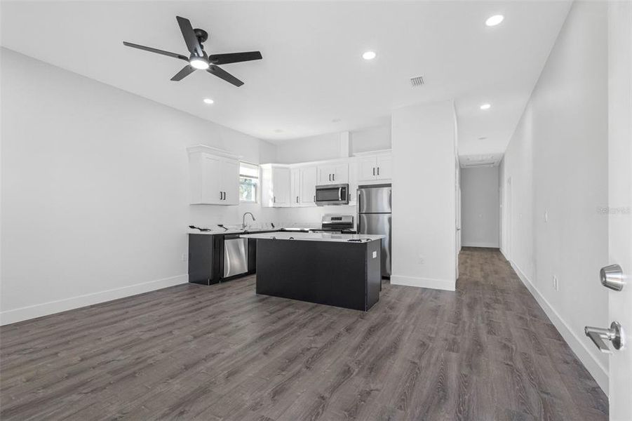 Furnished interior view inside a new home in , New Port Richey (Image 6).