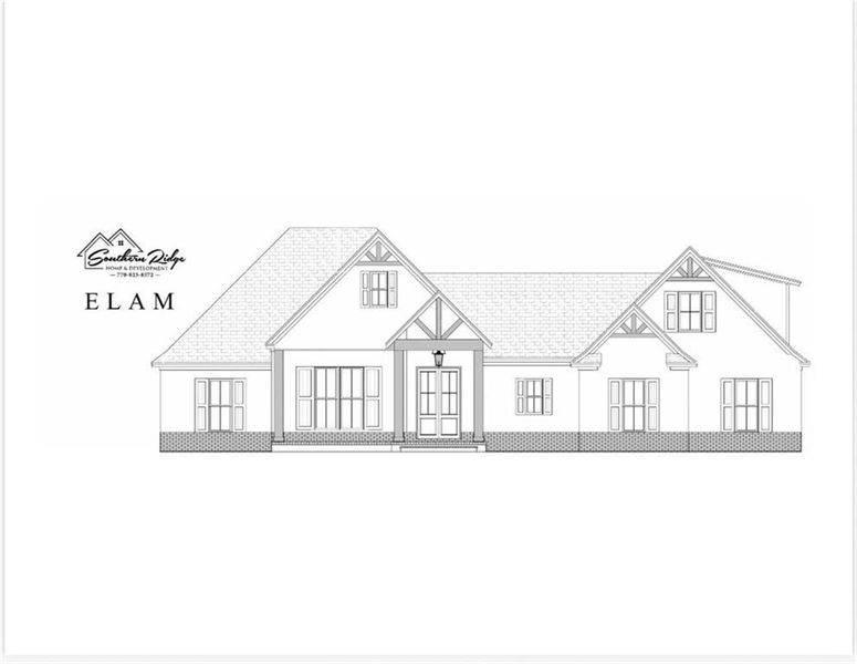 Exterior rendering of this home design in , Carrollton, GA (Image 5). Exterior rendering of this home design in , Carrollton, GA (Image 5).