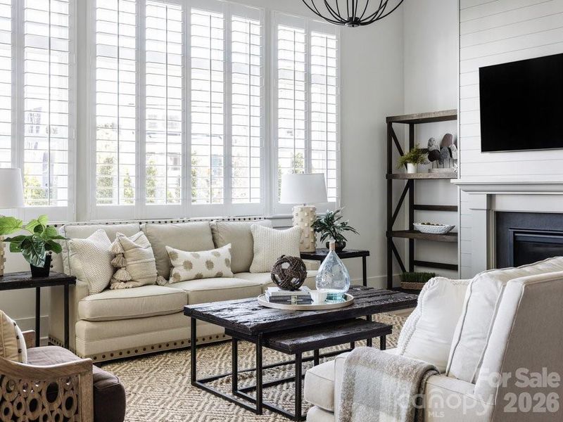 Furnished interior view inside a new home in , Davidson (Image 16).