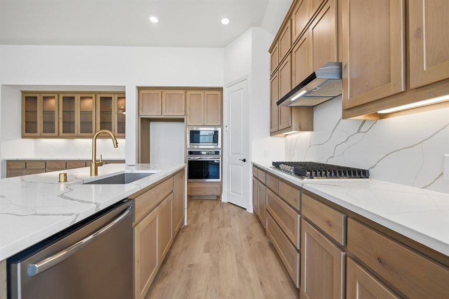 Furnished interior view inside a new home in Pecan Square, Northlake (Image 4).