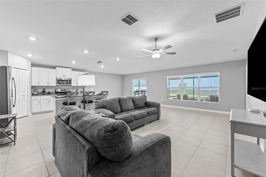 Furnished interior view inside a new home in Abbott Square: The Executives, Zephyrhills (Image 4).