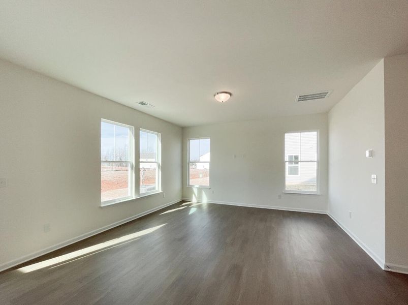 Spacious, unfurnished interior of a new home in Bellevue Townhomes, Greenville (Image 13).