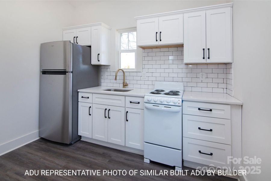 Furnished interior view inside a new home in , Charlotte (Image 28).