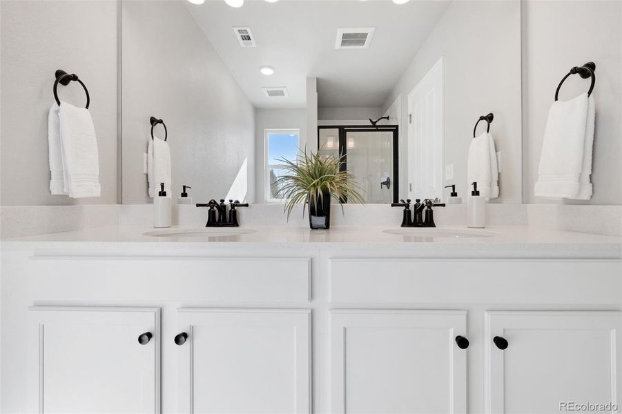 Furnished interior view inside a new home in , Longmont (Image 24). Furnished interior view inside a new home in , Longmont (Image 24).