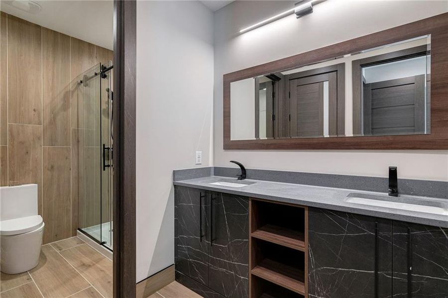 Furnished interior view inside a new home in , Sugar Hill (Image 6).