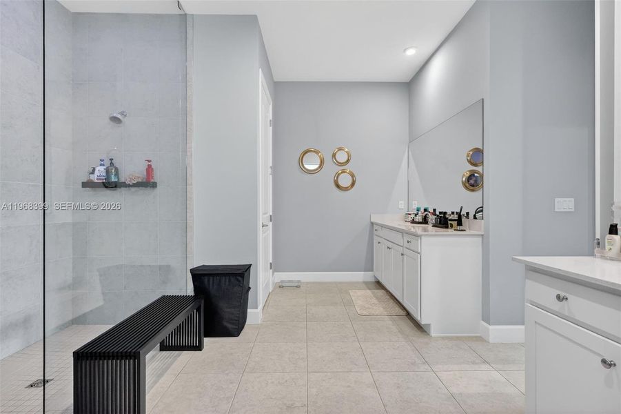 primary suite bathroom