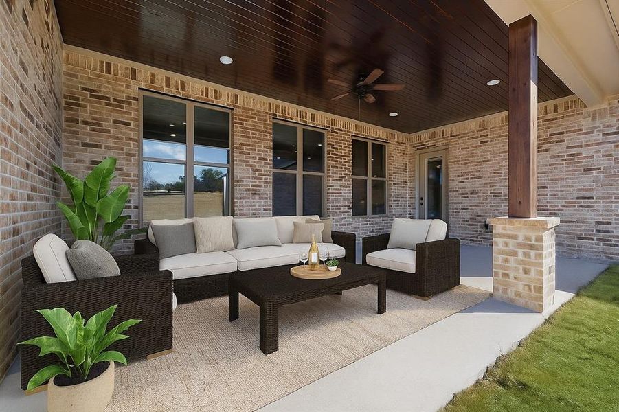 Patio - Virtually Staged