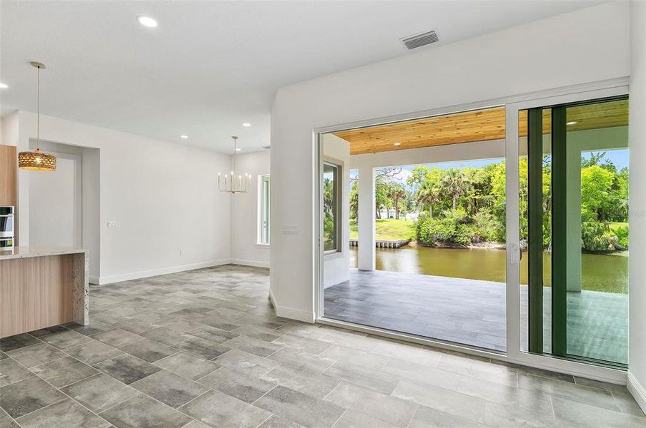 View to Lanai and Canal