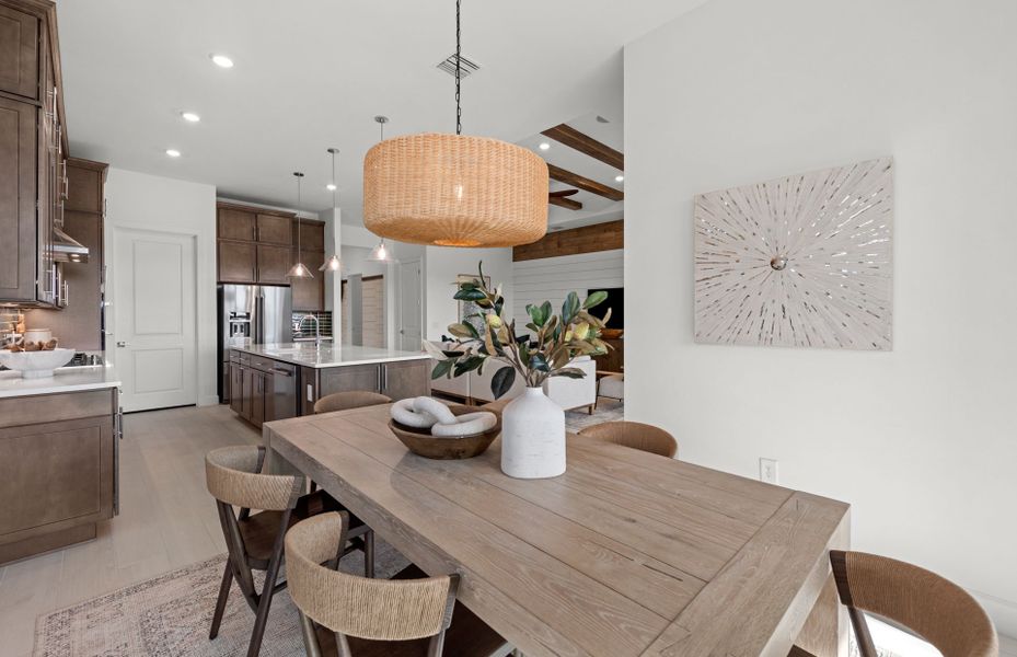 Dine in style in our vibrant 55+ community homes Dine in style in our vibrant 55+ community homes