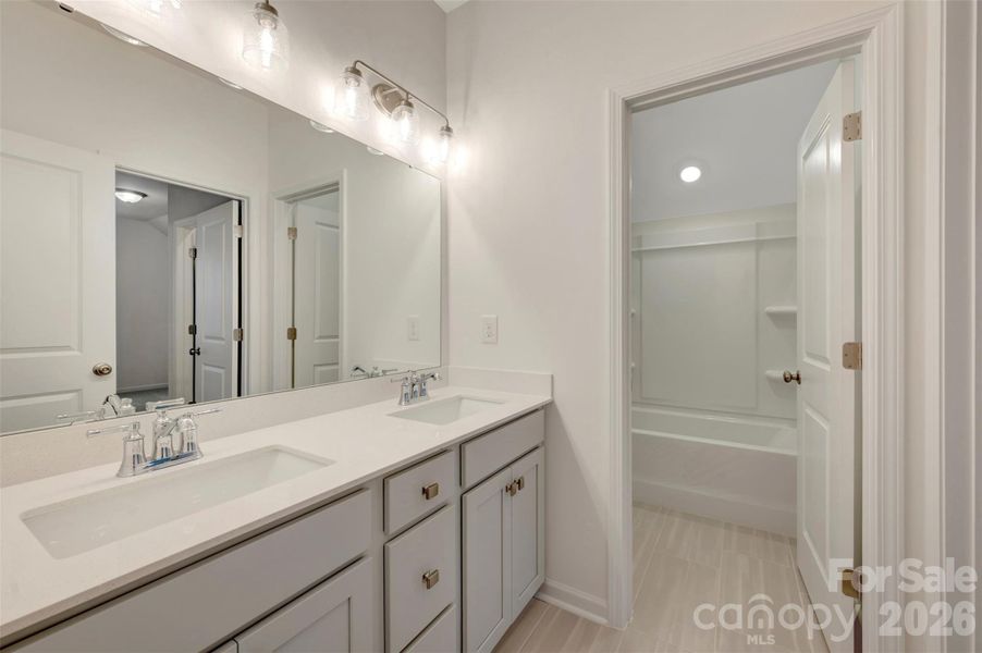 Secondary bathroom