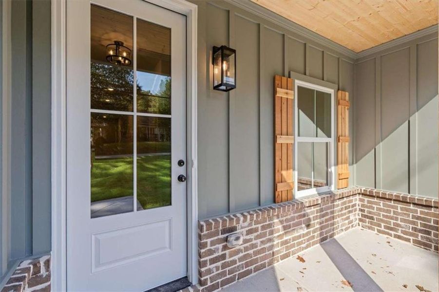 Exterior details and patio area of a home in , Temple (Image 22).