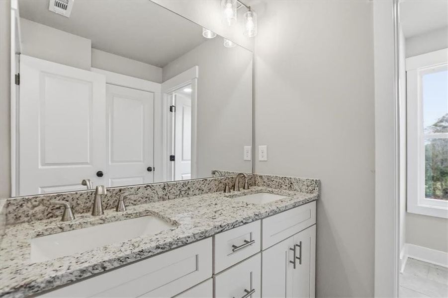 Furnished interior view inside a new home in , Statham (Image 19).