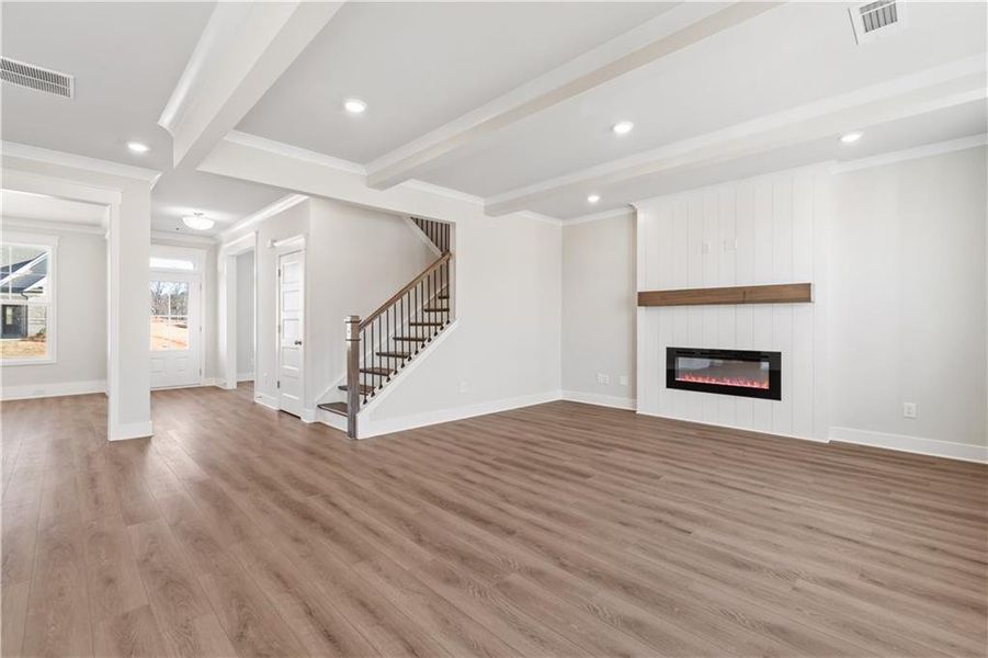 Spacious, unfurnished interior of a new home in Rosewood Lake Estates, Hoschton (Image 16).