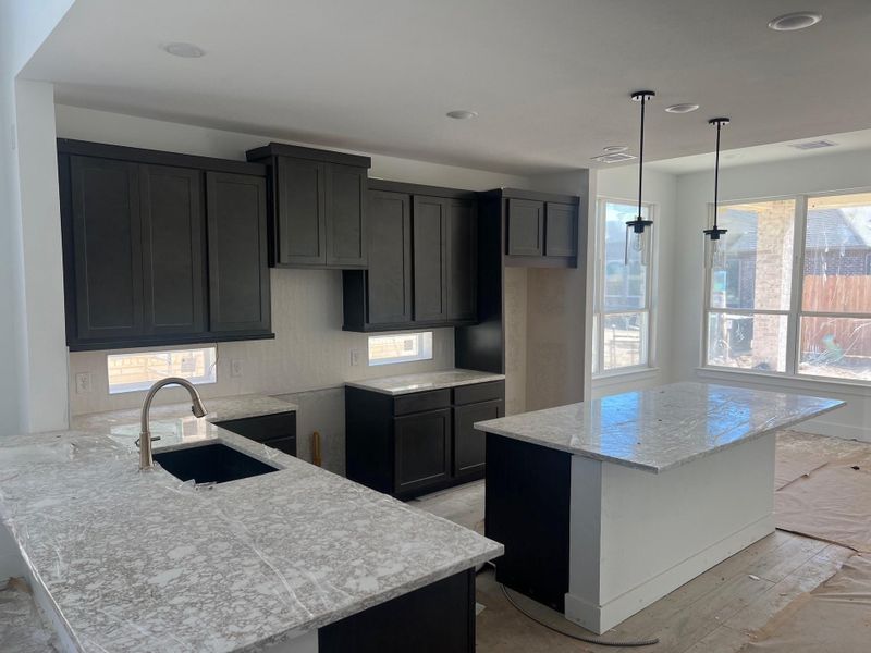 In-progress construction of a new home in Wood Leaf Reserve, Tomball, TX (Image 12).