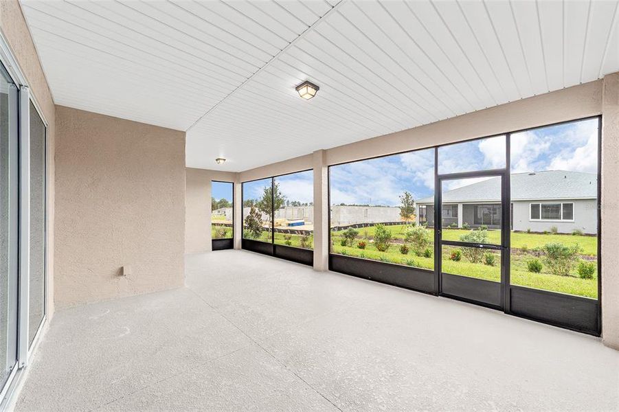 Exterior details and patio area of a home in On Top of the World Communities, Ocala (Image 2).