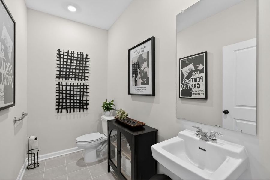 Furnished interior view inside a new home in Dreycott, Lawrenceville (Image 8).