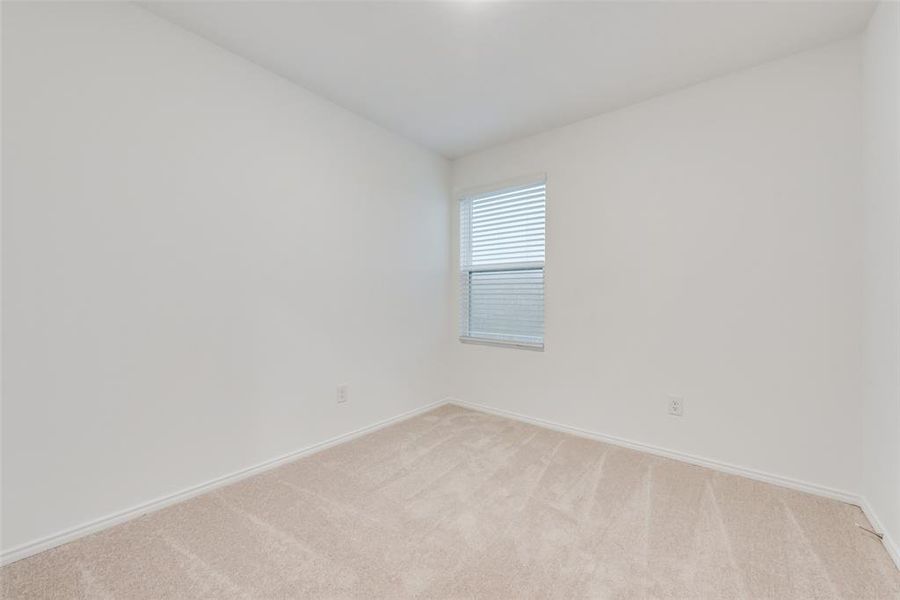 Empty room featuring carpet flooring