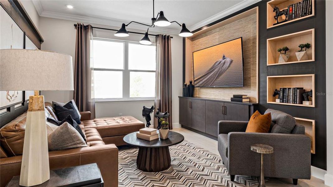 Furnished interior view inside a new home in Cresswind at Hammock Oaks, Lady Lake (Image 8).