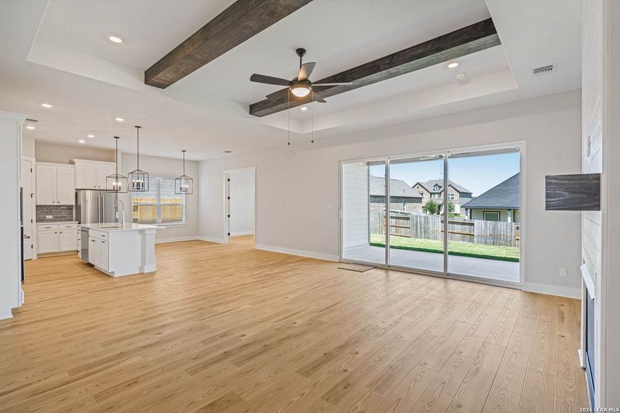 Spacious, unfurnished interior of a new home in Potranco West, Castroville (Image 17). Spacious, unfurnished interior of a new home in Potranco West, Castroville (Image 17).