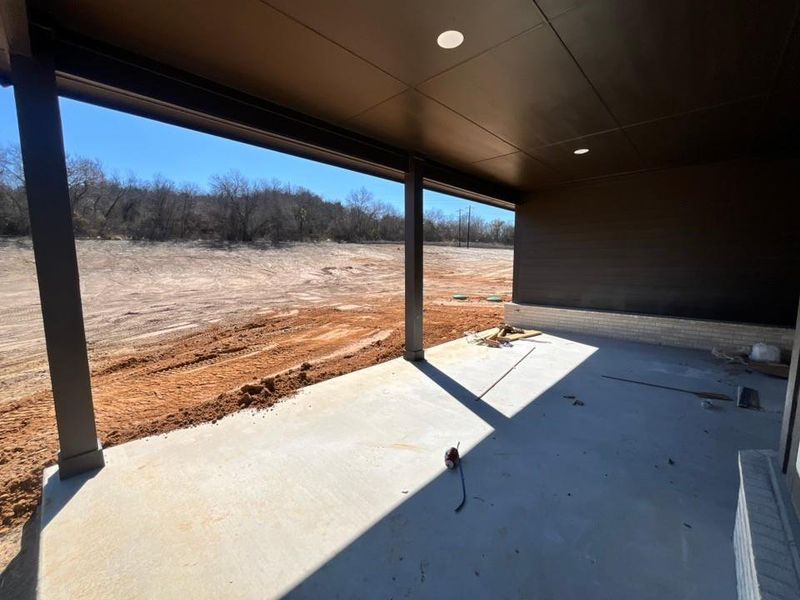 In-progress construction of a new home in Eagle Ridge Estates, Weatherford, TX (Image 13).