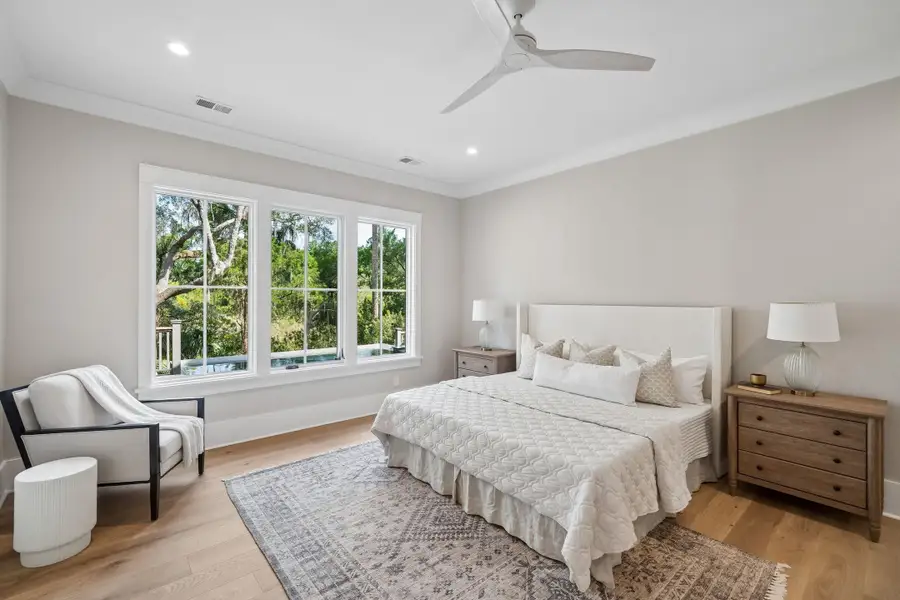 Furnished interior view inside a new home in , Kiawah Island (Image 52).