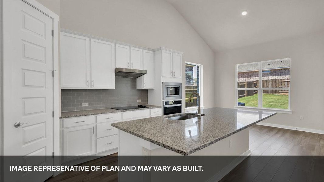 Furnished interior view inside a new home in Rosenbusch Ranch, Leander (Image 5).