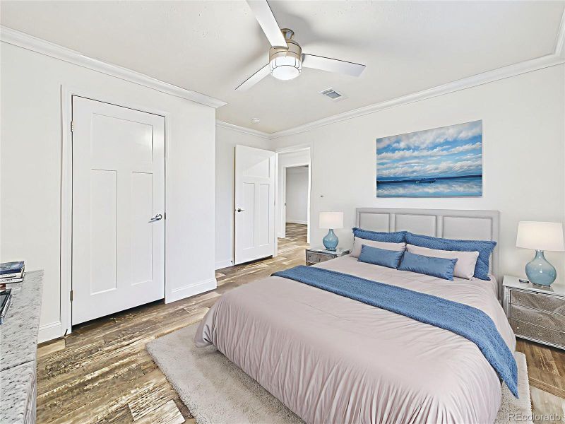 Virtually Staged Bedroom #4