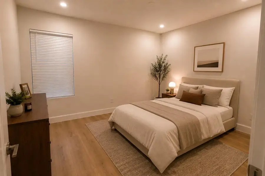 Furnished interior view inside a new home in , Houston (Image 8).
