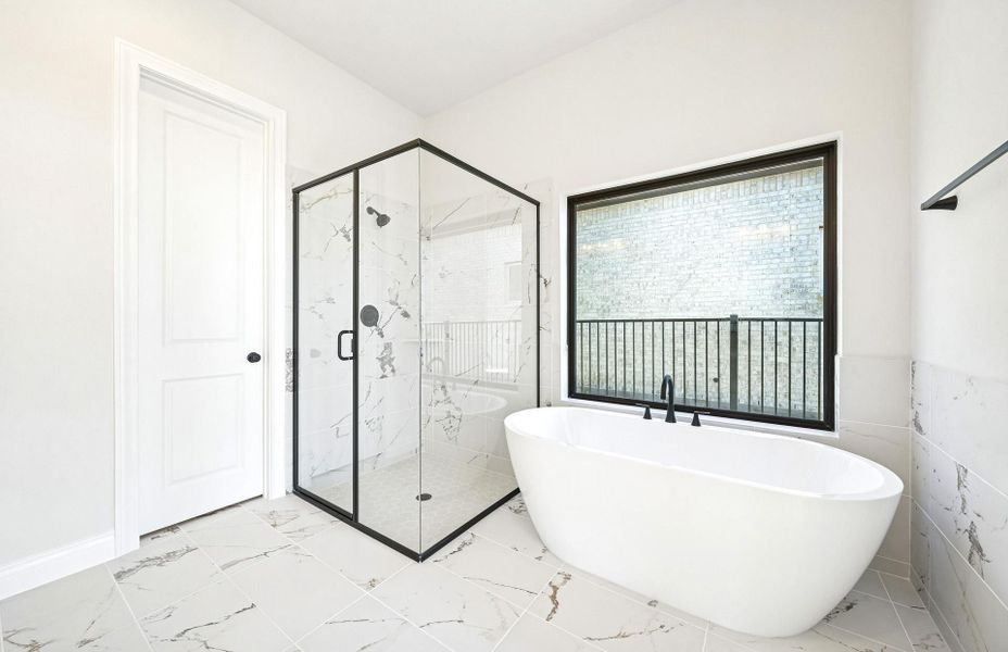 Furnished interior view inside a new home in Bridgeland 60′, Cypress (Image 9).