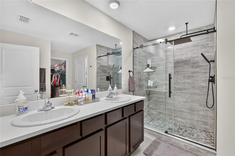 Furnished interior view inside a new home in Sunset Hills, Summerfield (Image 12).