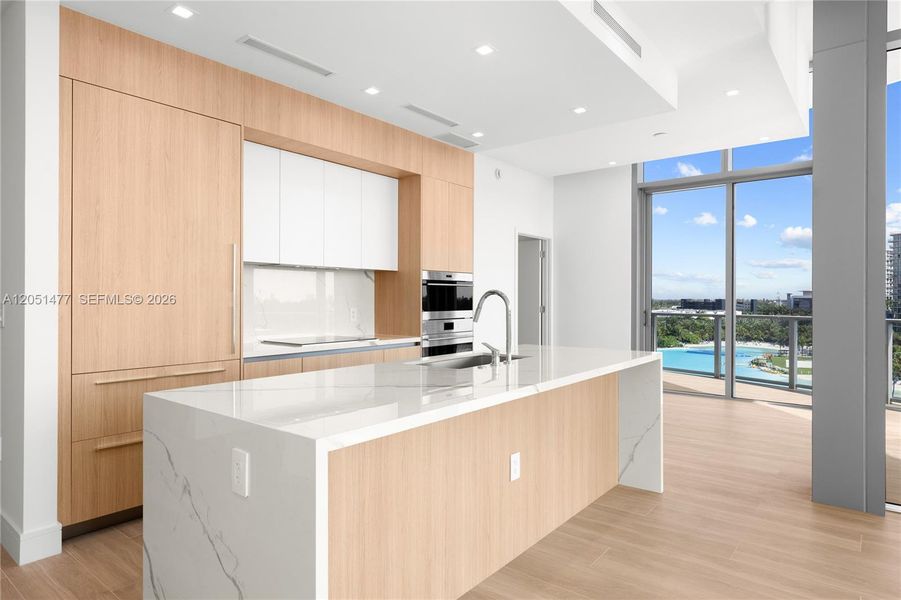 Furnished interior view inside a new home in , Miami (Image 4). Furnished interior view inside a new home in , Miami (Image 4).