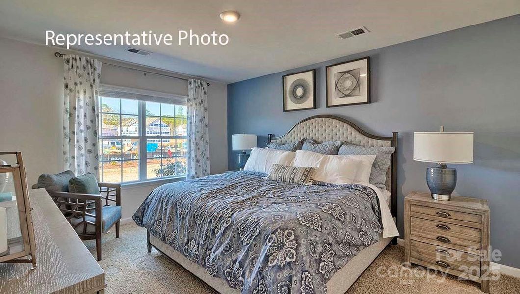 Furnished interior view inside a new home in Woodhaven at Chester, Chester (Image 9). Furnished interior view inside a new home in Woodhaven at Chester, Chester (Image 9).