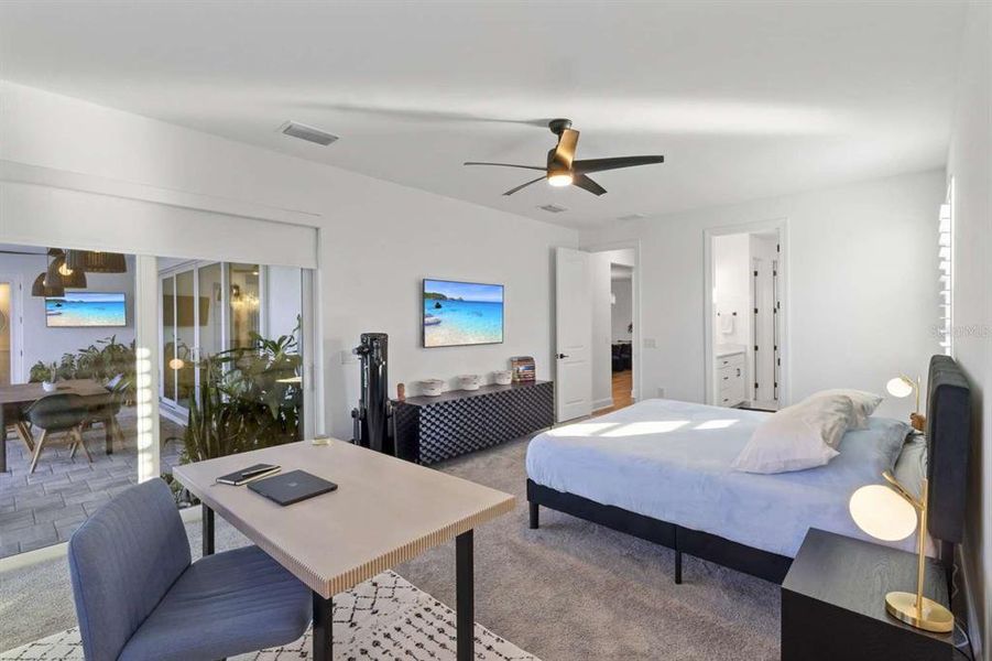 Furnished interior view inside a new home in , Punta Gorda (Image 11). Furnished interior view inside a new home in , Punta Gorda (Image 11).