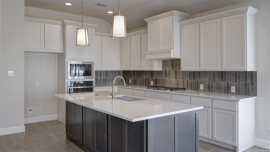Furnished interior view inside a new home in Esperanza, Boerne (Image 7).
