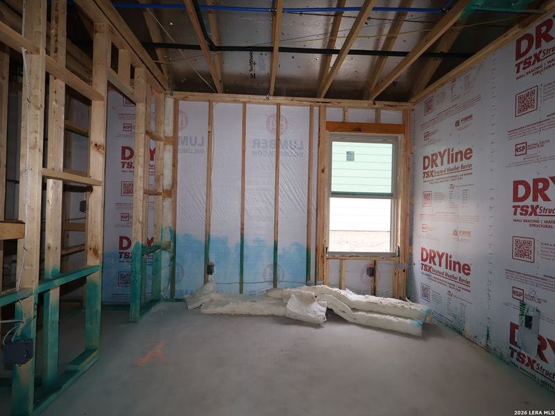 In-progress construction of a new home in Paloma Park, Converse, TX (Image 26).