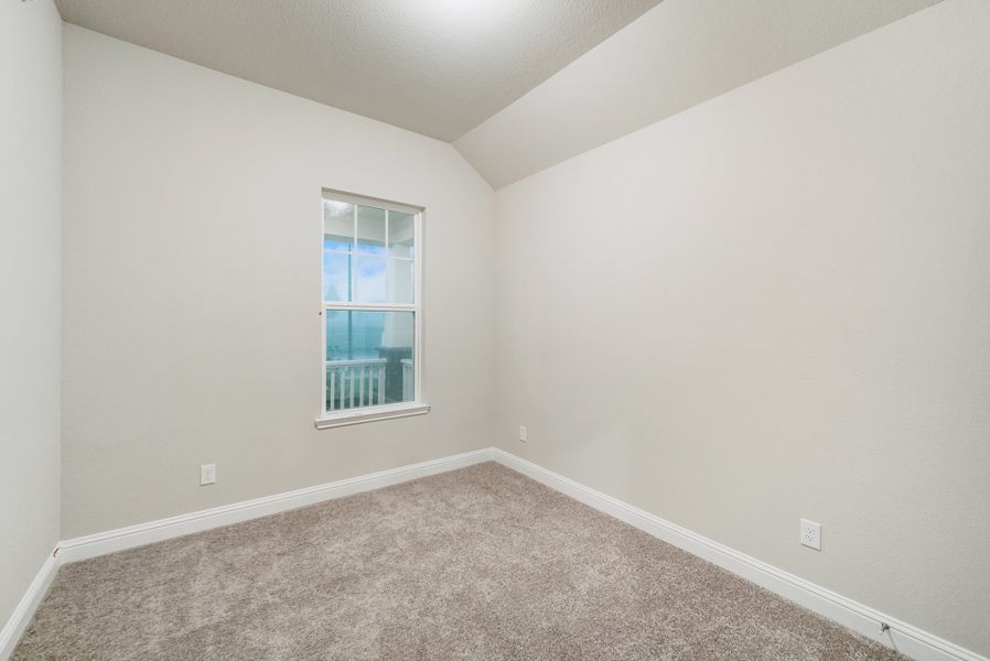 Representative unfurnished interior of a home built from the Bellissimo by Beazer Homes in Gatherings® at Chambers Creek: Signature Collection, Willis (Image 12). Representative unfurnished interior of a home built from the Bellissimo by Beazer Homes in Gatherings® at Chambers Creek: Signature Collection, Willis (Image 12).