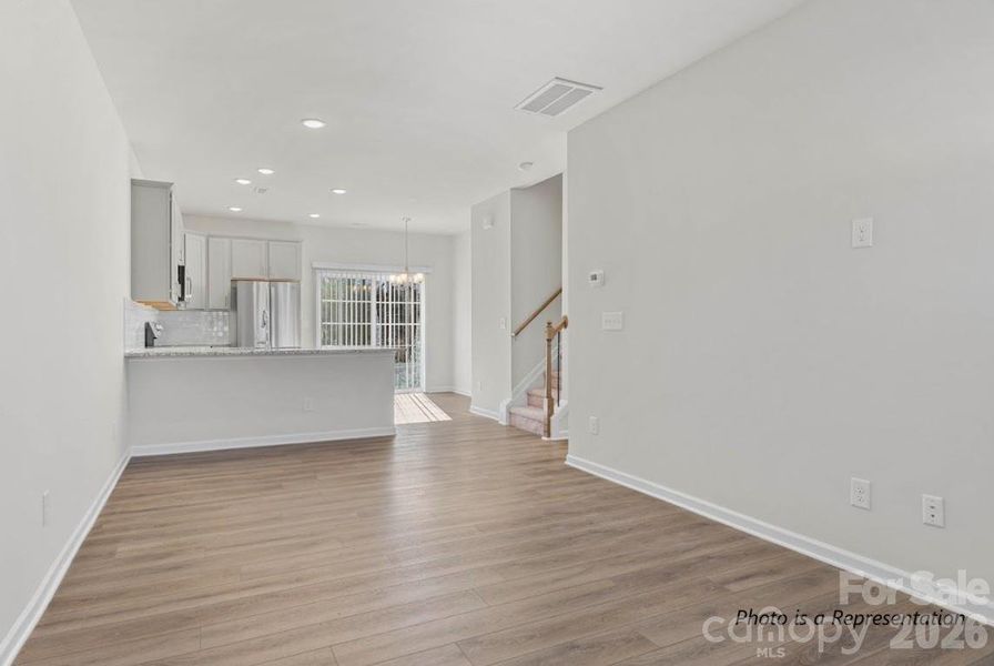 Spacious, unfurnished interior of a new home in Sierra Ridge, Gastonia (Image 9). Spacious, unfurnished interior of a new home in Sierra Ridge, Gastonia (Image 9).