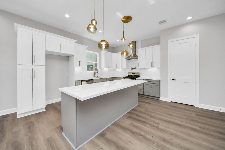 Furnished interior view inside a new home in , Houston (Image 15).
