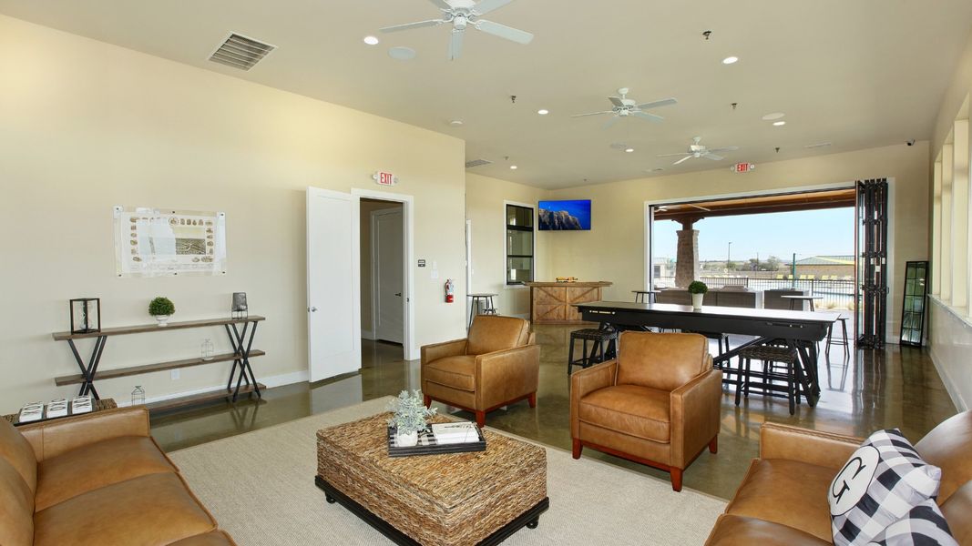 Furnished interior view inside a new home in Green Meadows Classic, Celina (Image 7).