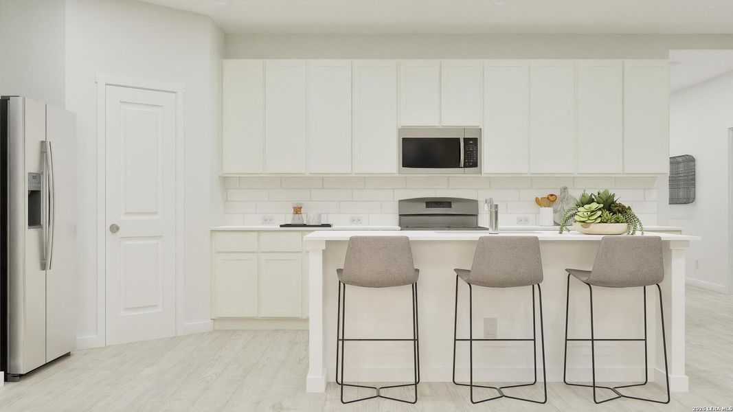 Furnished interior view inside a new home in Voss Farms, New Braunfels (Image 13).