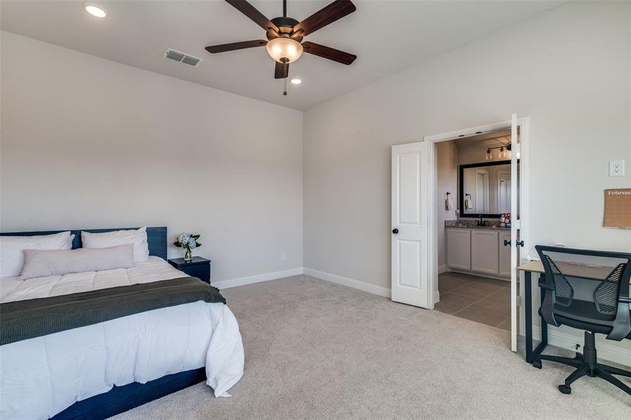 Furnished interior view inside a new home in , Crandall (Image 14).