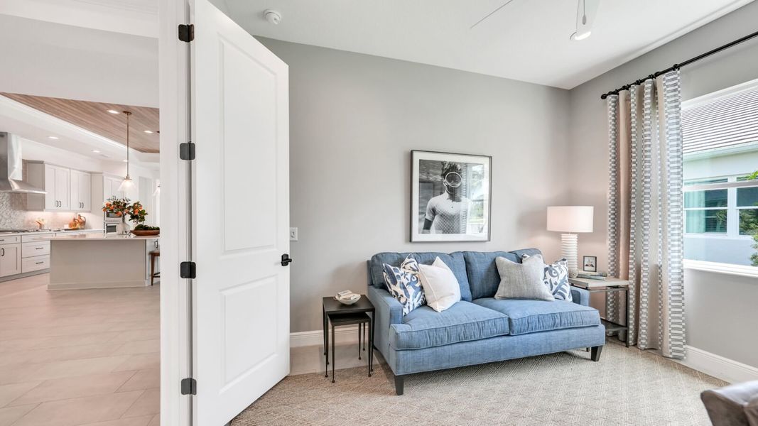 Furnished interior view inside a new home in Avelina, Venice (Image 17).