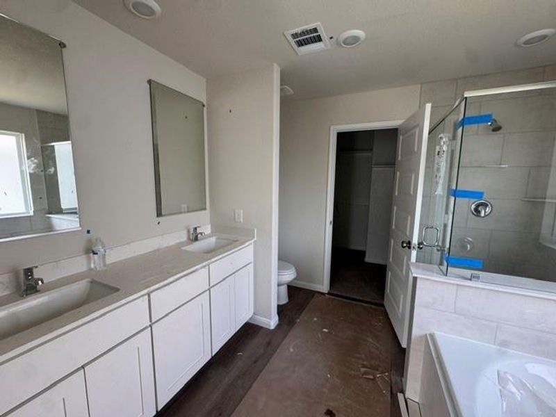 In-progress construction of a new home in Townsend Reserve, Splendora, TX (Image 33).