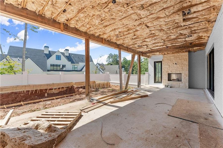 Front exterior of a new home in , Alpharetta, GA, highlighting curb appeal (Image 8).