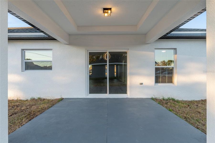 Exterior details and patio area of a home in , Ocala (Image 35).