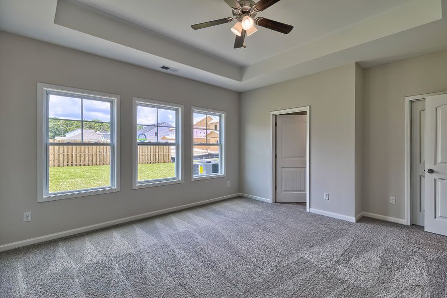 Representative unfurnished interior of a home built from the Sabel II by Great Southern Homes in Cottages at Roofs Pond, West Columbia (Image 43).