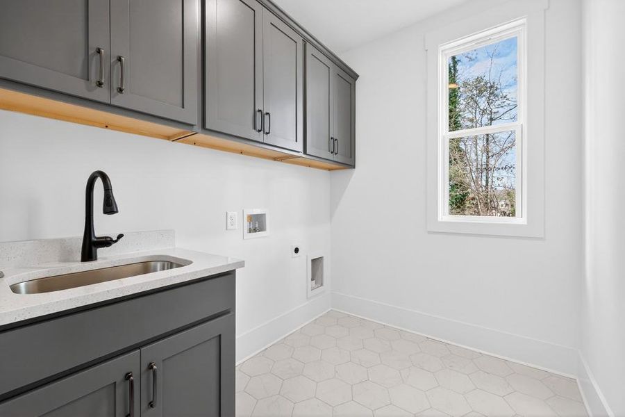 Furnished interior view inside a new home in , Marietta (Image 18).