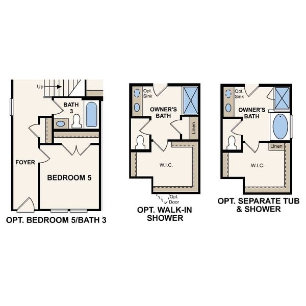 2D floor plan layout of this home in Evelyn, Austin, TX (Image 4).