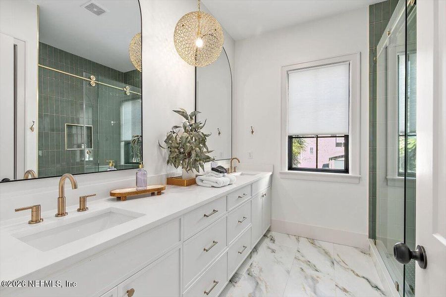 Furnished interior view inside a new home in , Jacksonville Beach (Image 19).